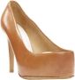 Maison Margiela Pre-owned Leather heels Brown Dames - Thumbnail 3