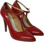 Maison Margiela Pre-owned Leather heels Red Dames - Thumbnail 3