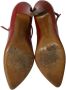 Maison Margiela Pre-owned Leather heels Red Dames - Thumbnail 5