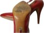 Maison Margiela Pre-owned Leather heels Red Dames - Thumbnail 6