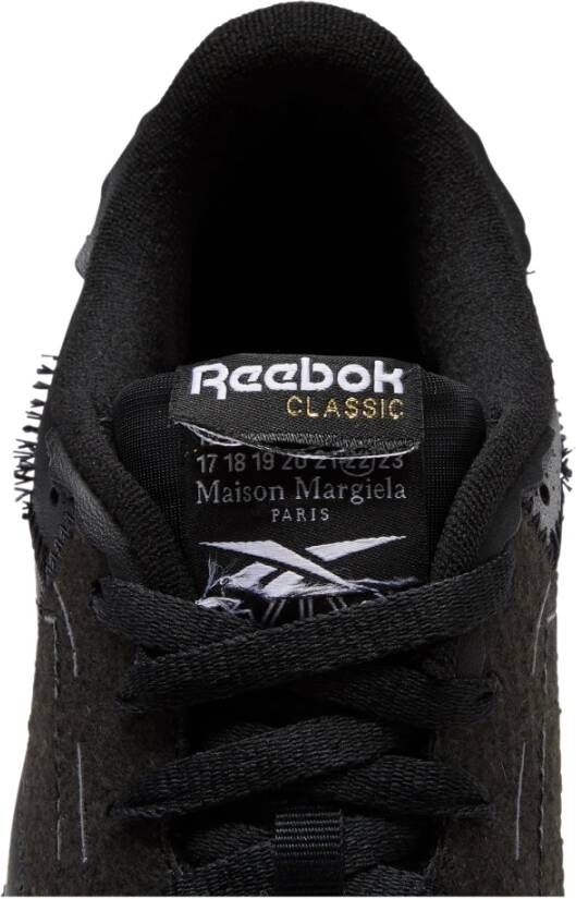 Maison Margiela Reebok Project 0 Club C Sneakers Black Dames