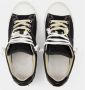 Maison Margiela Zwarte Leren Evolution Low-Top Sneakers Zwart Heren - Thumbnail 4