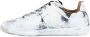Maison Margiela Replica Lage Top Sneakers Zwart Glanzend Wit White Heren - Thumbnail 2