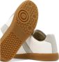 Maison Margiela Witte Leren Sneakers met Grijze Suède Inzetstukken White - Thumbnail 6
