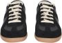 Maison Margiela Zwarte Replica Leren Sneakers Black - Thumbnail 10