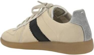 Maison Margiela Retrostijl BeigeBlack Sneakers Beige Heren