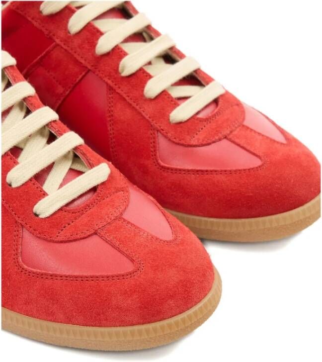 Maison Margiela Rode Veterschoen Paneeldesign