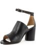 Maison Margiela Verhoog je stijl met hoge hak sandalen Zwart Dames - Thumbnail 4