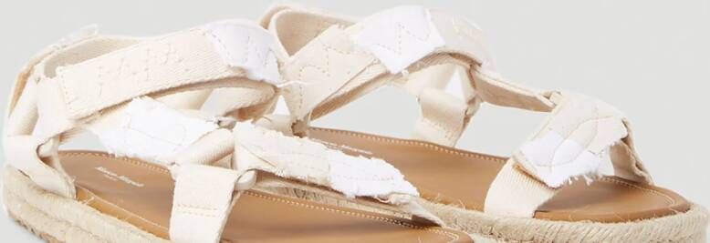 Maison Margiela Canvas Wandelsandalen Wit Dames