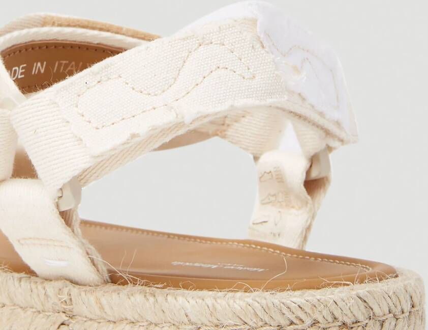 Maison Margiela Canvas Wandelsandalen Wit Dames