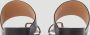 Maison Margiela Zwarte Leren Hakken Muiltjes Zwart Dames - Thumbnail 4