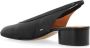 Maison Margiela Zwarte Leren Ballerina's Elegante Comfortabele Schoenen Black Dames - Thumbnail 5