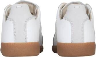 Maison Margiela Luxe Leren Sneakers Wit Dames