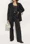 Maison Margiela Slides met uitgesneden 'Tabi' Black Dames - Thumbnail 3