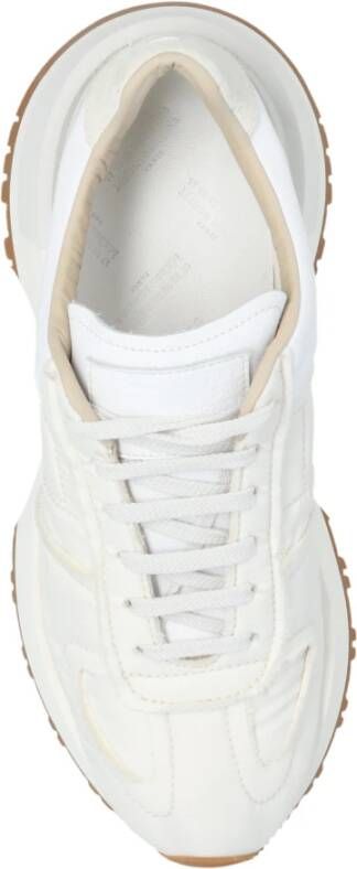 Maison Margiela Sneakers met logo-opdruk Beige Dames