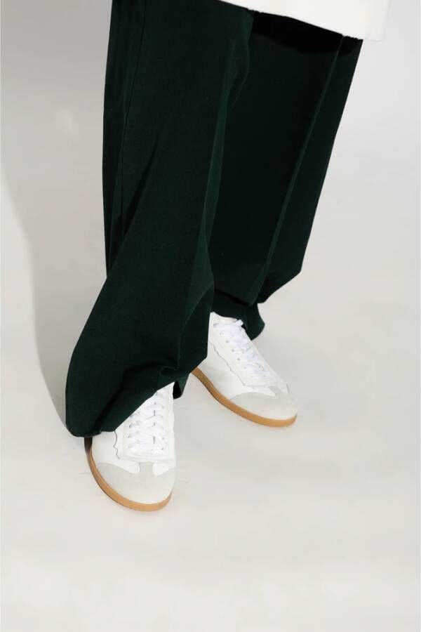 Maison Margiela Sneakers met logo Wit Dames