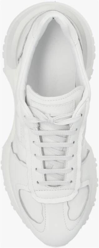 Maison Margiela Sneakers met logo Wit Dames