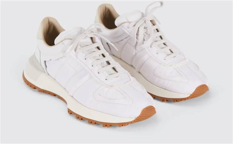 Maison Margiela Witte Runner Evolution Sneakers White Heren