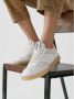 MM6 Maison Margiela Geperforeerde leren sneakers White Dames - Thumbnail 9