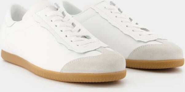 Maison Margiela Witte kalfsleren sneakers voor vrouwen Wit Dames
