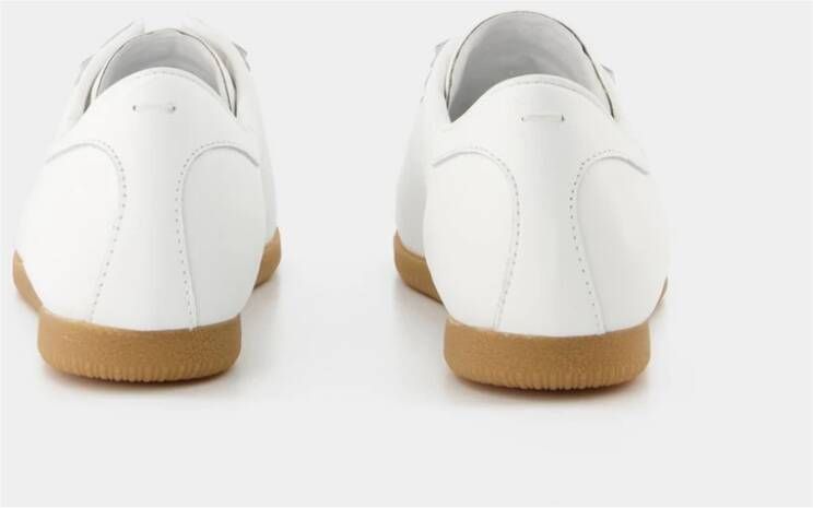 Maison Margiela Witte kalfsleren sneakers voor vrouwen Wit Dames