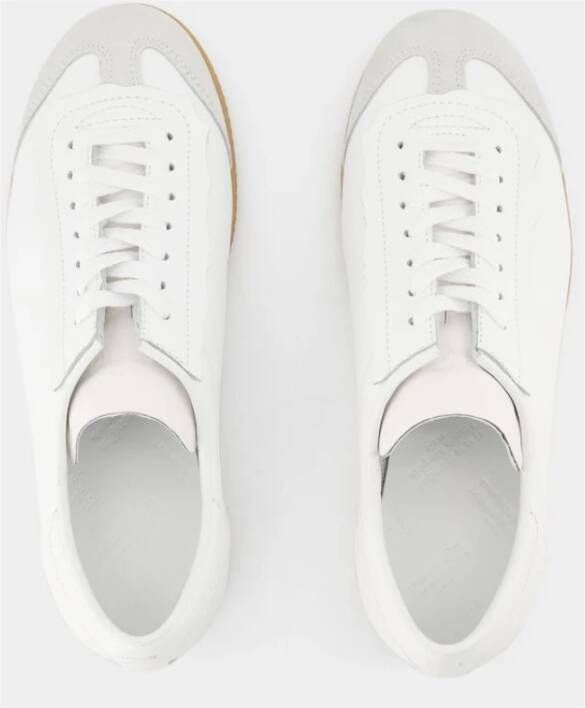 Maison Margiela Witte kalfsleren sneakers voor vrouwen Wit Dames