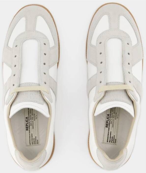 Maison Margiela Verhoog je Sneaker Game met Klassiek-Modern Stijl Wit Dames