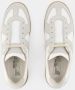 Maison Margiela Witte Leren Sneakers met Grijze Suède Inzetstukken White - Thumbnail 5
