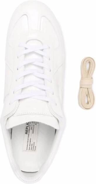 Maison Margiela Stijlvolle Leren Sneakers voor Dames Wit Dames