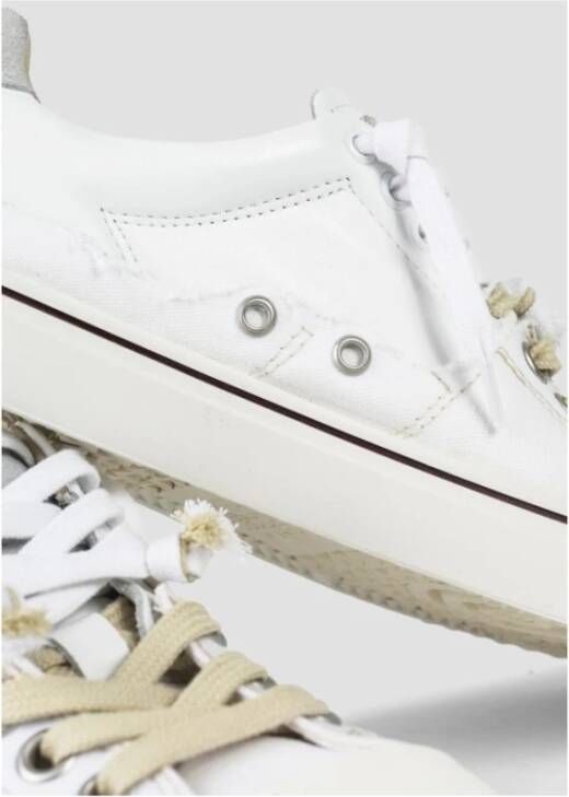 Maison Margiela Witte Sneakers met Studs Wit Dames