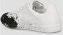 Maison Margiela Verfspat Canvas Sneakers White Heren - Thumbnail 4