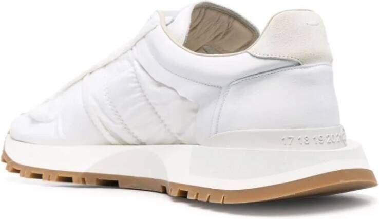 Maison Margiela Witte Evolution Runner Sneakers Wit Heren