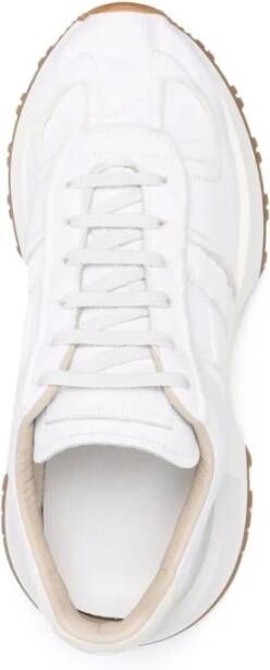 Maison Margiela Witte Evolution Runner Sneakers Wit Heren