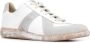 Maison Margiela Witte Sneakers met Grijze Suede Inzetstukken White Heren - Thumbnail 12
