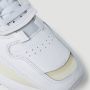 Maison Margiela Witte Lage Sneakers van Leer met Geperforeerde Details White - Thumbnail 9