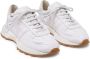 Maison Margiela Suede Hiel Stoffen Sneakers met Contrasterende Zool White Heren - Thumbnail 9