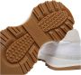 Maison Margiela Suede Hiel Stoffen Sneakers met Contrasterende Zool White Heren - Thumbnail 10