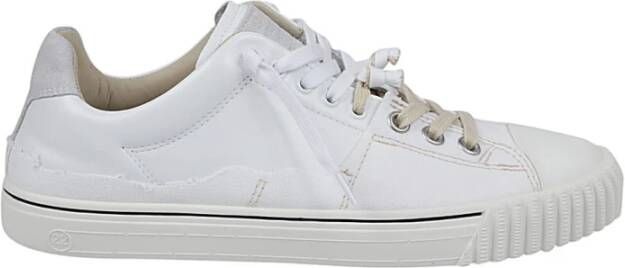 Maison Margiela Witte Veterschoenen Wit Heren