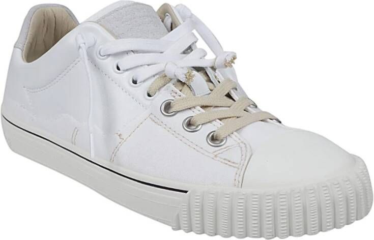 Maison Margiela Witte Veterschoenen Wit Heren