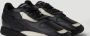Maison Margiela Zwarte Leren Sneakers met Geperforeerd Ontwerp Black - Thumbnail 6