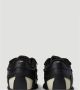 Maison Margiela Zwarte Leren Sneakers met Geperforeerd Ontwerp Black - Thumbnail 8