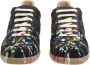 Maison Margiela Replica Leren Sneakers met Multicolor Details Black Heren - Thumbnail 9