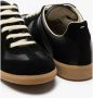 Maison Margiela Replica Leren Sneakers met Suède Inzetstukken Black Heren - Thumbnail 10