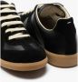 Maison Margiela Zwarte Replica lage sneakers van lamsskin Black - Thumbnail 15