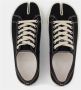 Maison Margiela Zwarte Canvas Tabi Sneakers voor Heren Zwart Heren - Thumbnail 7