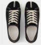 Maison Margiela Zwarte Canvas Tabi Sneakers voor Heren Black Heren - Thumbnail 7