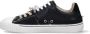 Maison Margiela Zwarte Leren Evolution Low-Top Sneakers Black Heren - Thumbnail 10