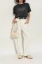 Maison Margiela Distressed Panel Sneakers Made in Italy Beige Dames - Thumbnail 3