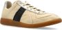 Maison Margiela Distressed Panel Sneakers Made in Italy Beige Dames - Thumbnail 4