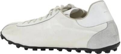 Maison Margiela Suède Leren Sneakers Non-Slip Zool White Heren